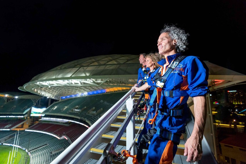 Picture 3 for Activity Adelaide: Adelaide Oval Night Roof Climb with Drink