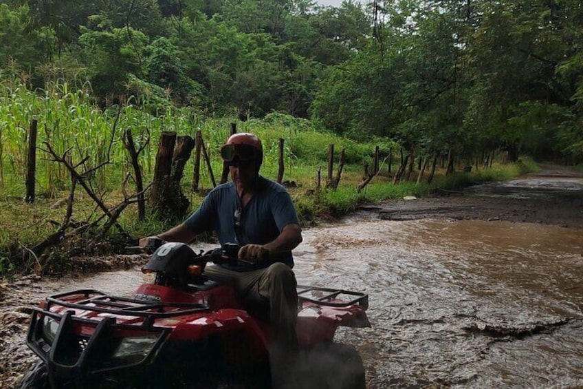 Super ATV tour 2 hours on the beach and wildlife forest trails