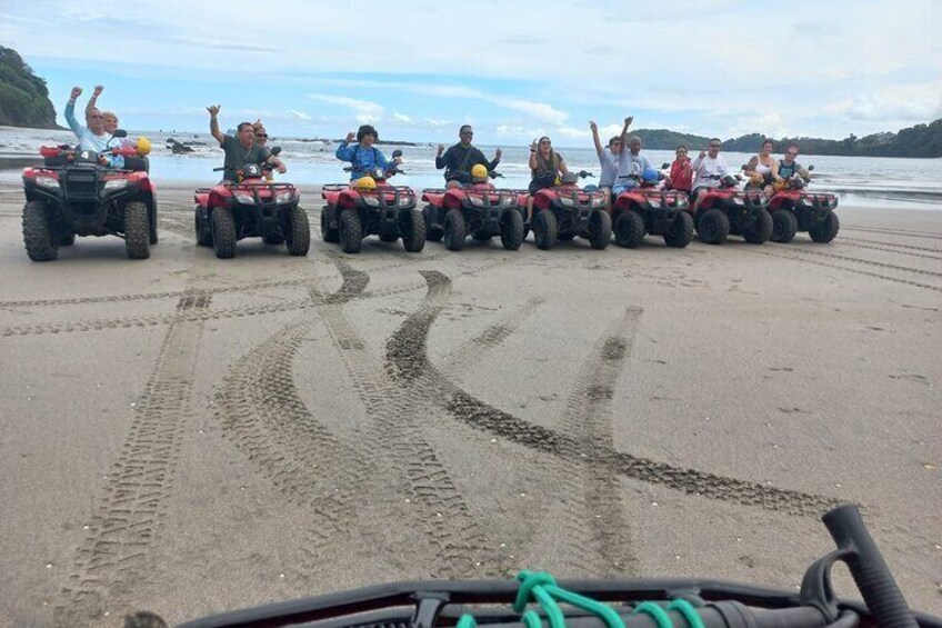 ATVs Wonderful Adventure on Trails, Streams, Beaches in Guanacaste