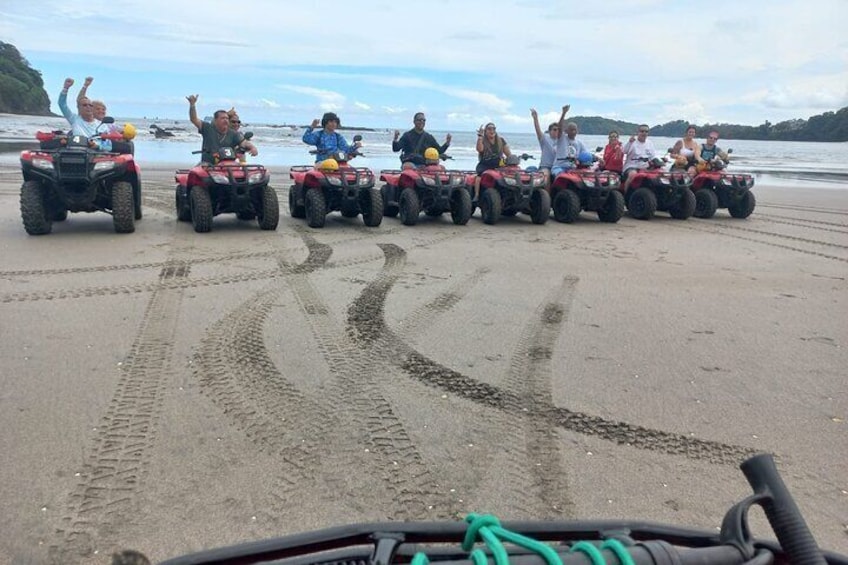 ATVs Wonderful Adventure on Trails, Streams, Beaches in Guanacaste