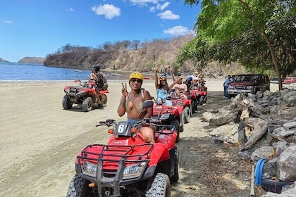 quad bike tour 2 hours on the beach and wildlife forest trails