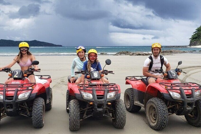 Super ATV tour 2 hours on the beach and wildlife forest trails