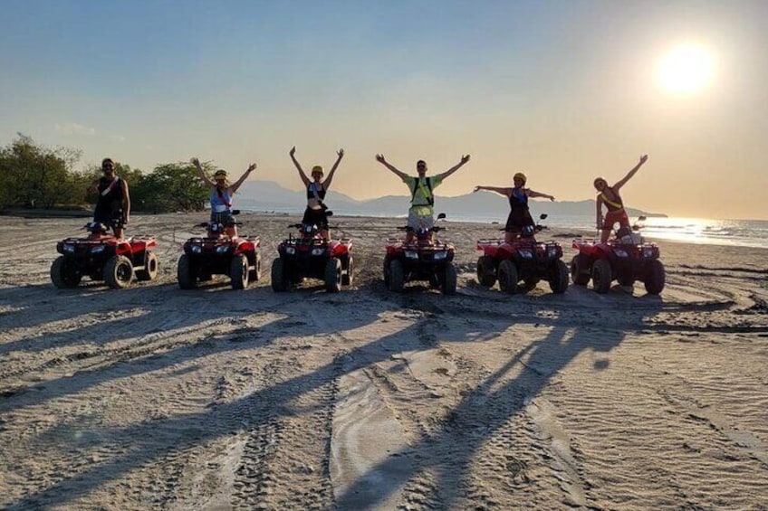 ATVs Wonderful Adventure on Trails, Streams, Beaches in Guanacaste