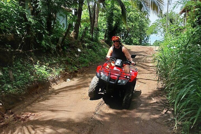 Super ATV tour 2 hours on the beach and wildlife forest trails