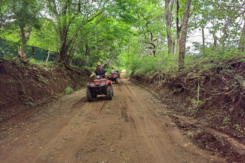 ATVs Wonderful Adventure on Trails, Streams, Beaches in Guanacaste