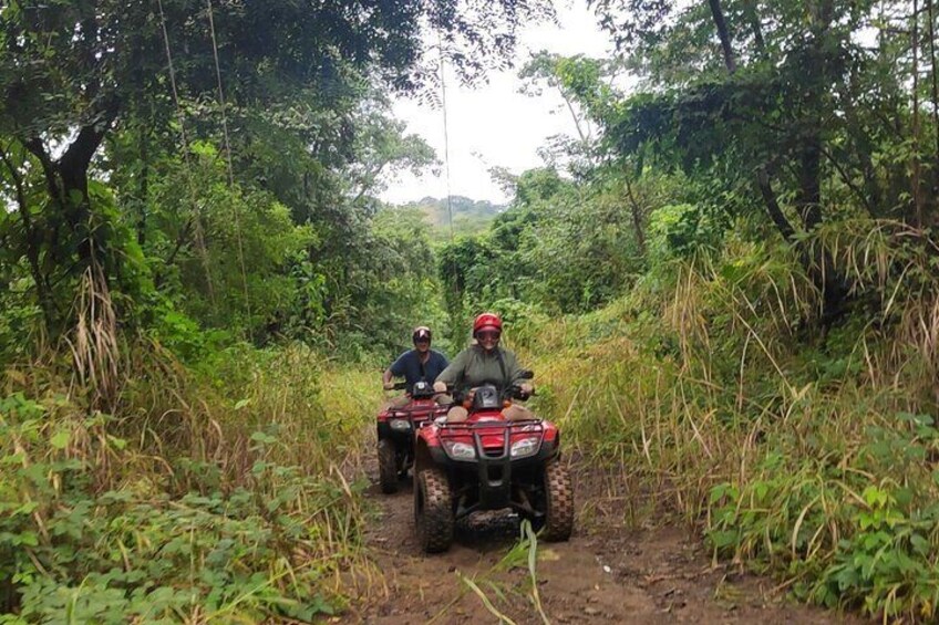 Super ATV tour 2 hours on the beach and wildlife forest trails