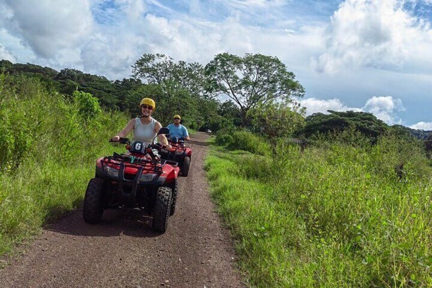 Super ATV tour 2 hours on the beach and wildlife forest trails