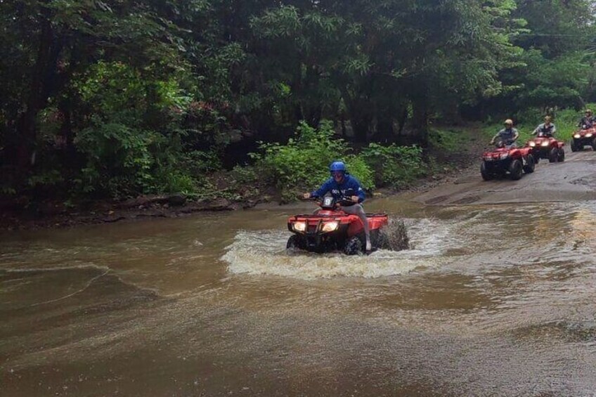 Super ATV tour 2 hours on the beach and wildlife forest trails