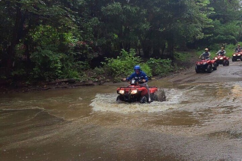 Super ATV tour 2 hours on the beach and wildlife forest trails