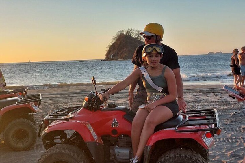 Super ATV tour 2 hours on the beach and wildlife forest trails