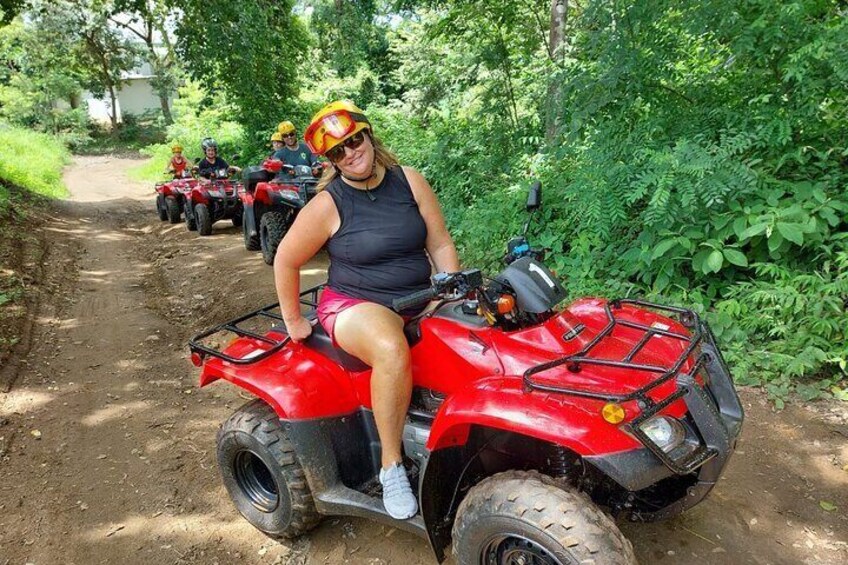 Super ATV tour 2 hours on the beach and wildlife forest trails