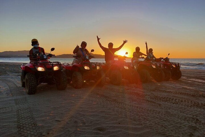 Super ATV tour 2 hours on the beach and wildlife forest trails