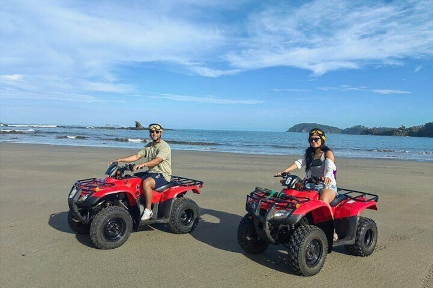 Super ATV tour 2 hours on the beach and wildlife forest trails