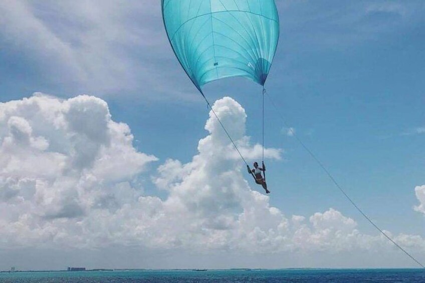 Isla Mujeres Premium Catamaran Tour with transportation from Playa del Carmen