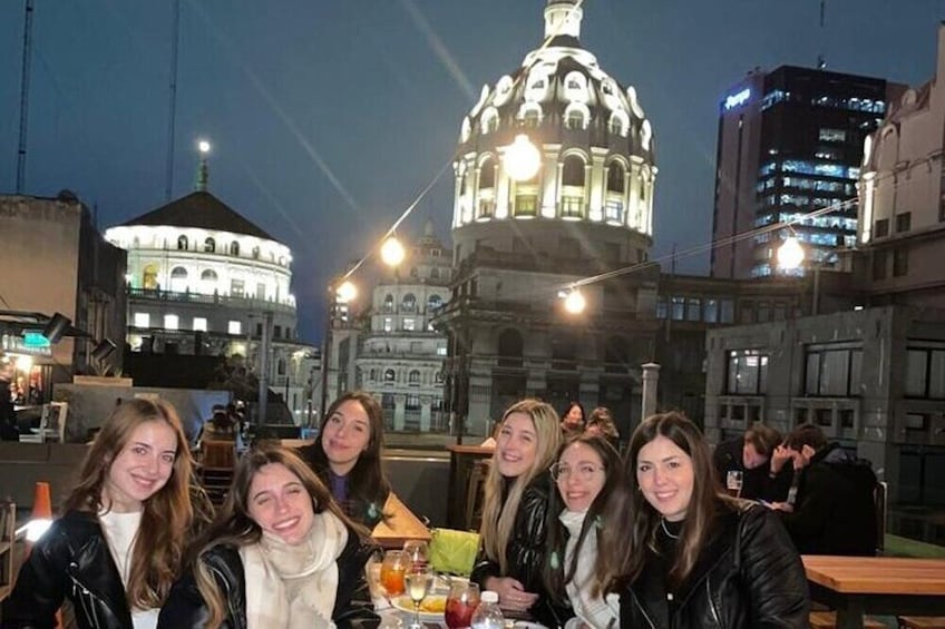 Bike Tour: Buenos Aires By Night and Rooftop