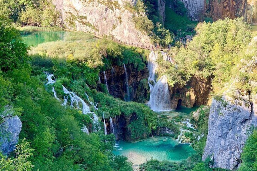 Plitvice Lakes from Zadar