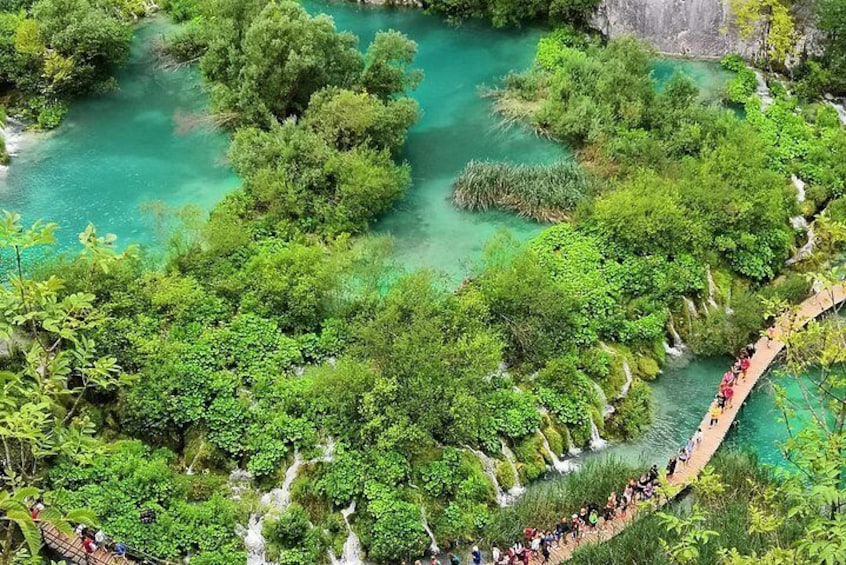 Plitvice Lakes from Zadar