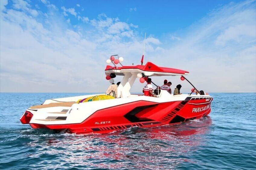 Dubai Parasailing New Boat