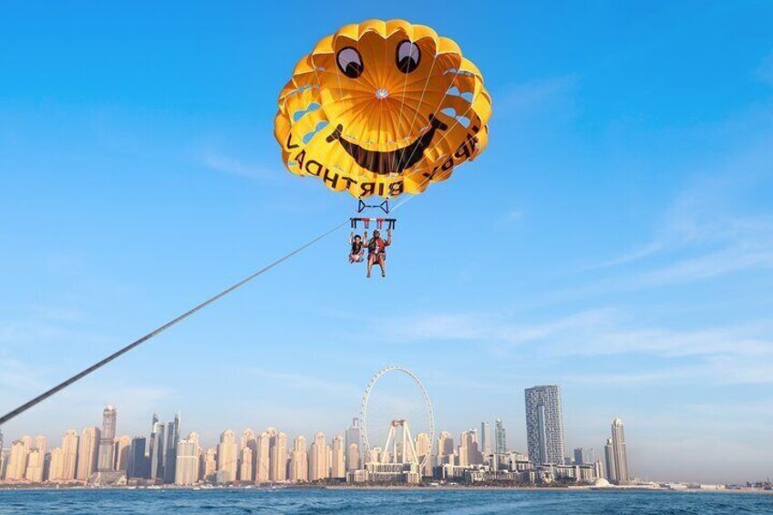 Dubai Special Birthday Parasailing Parachute