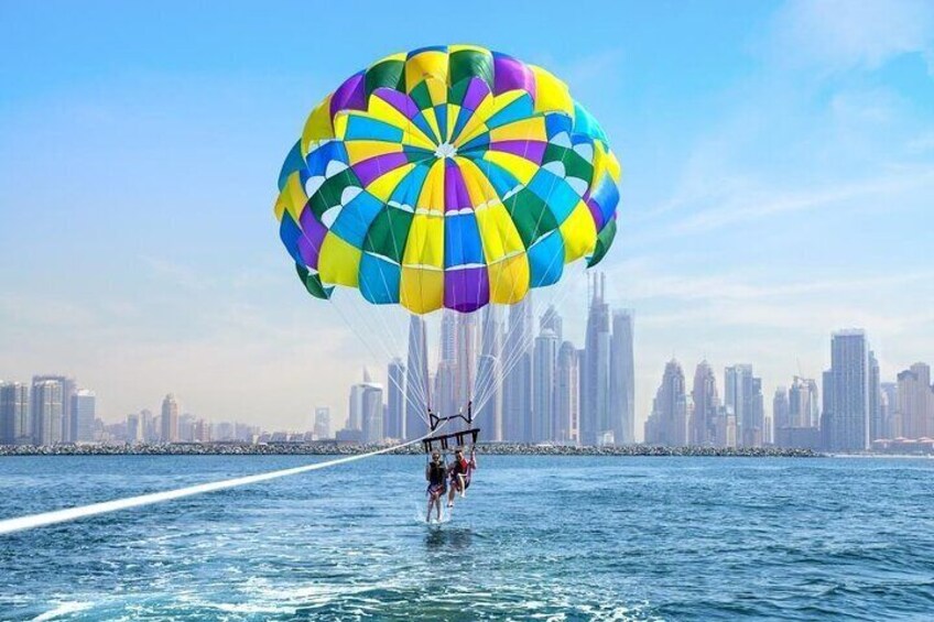 Parasailling Tour from Sea Life Water Sports Dubai Marina
