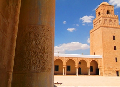Desde Túnez: excursión privada de un día a Kairuán y El Jem con almuerzo