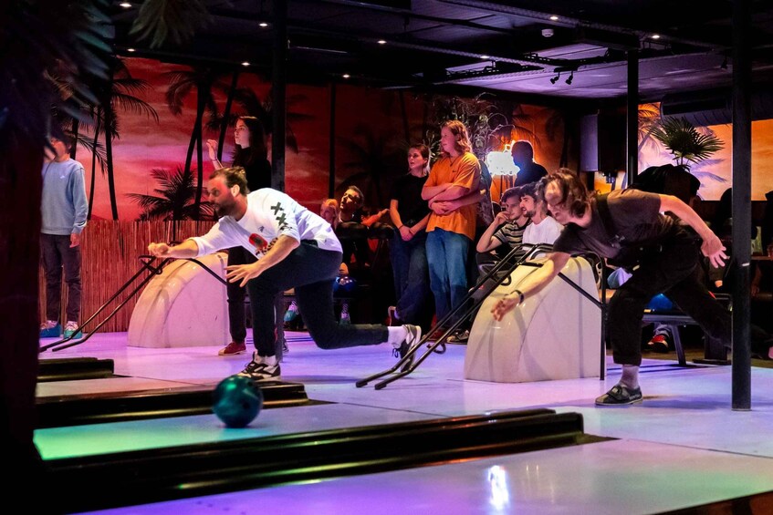 Picture 3 for Activity Amsterdam: 1-Hour LED Bowling Experience at Aloha Amsterdam