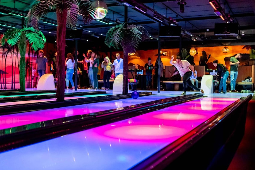 Picture 7 for Activity Aloha Amsterdam: 1-Hour LED Bowling Experience