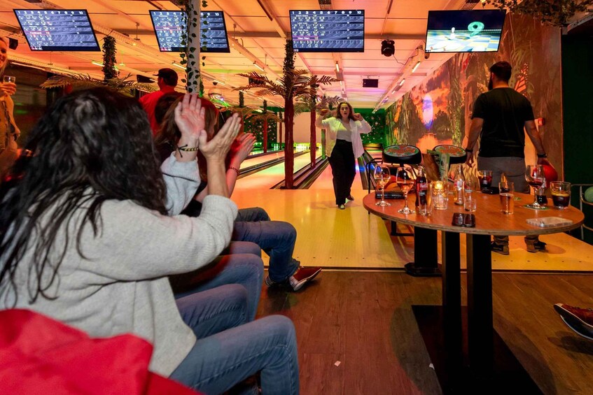Picture 1 for Activity Amsterdam: 1-Hour LED Bowling Experience at Aloha Amsterdam