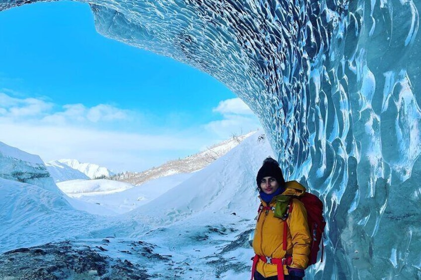 Castner Glacier Ice Cave Adventure from Fairbanks 