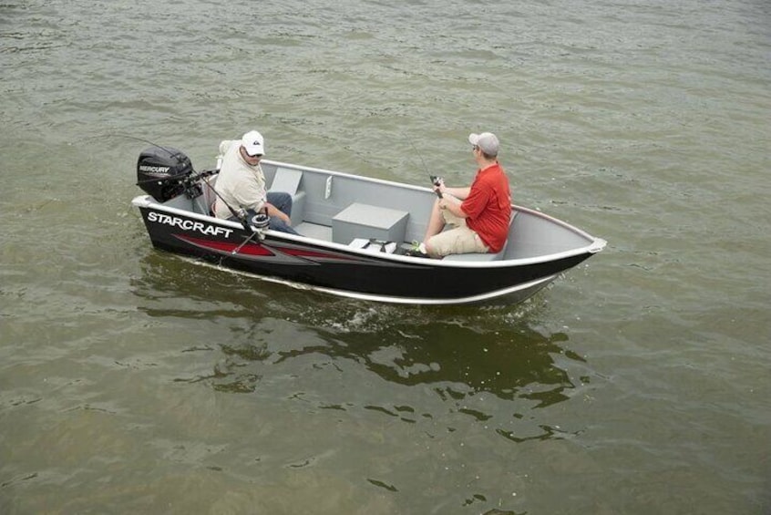 Windsor Fishing Boat Rental on Lake St. Clair