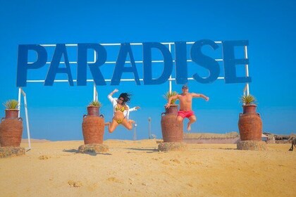 Paradise Island Snorkelling Sea Trip, Lunch & Water Sport-Hurghada