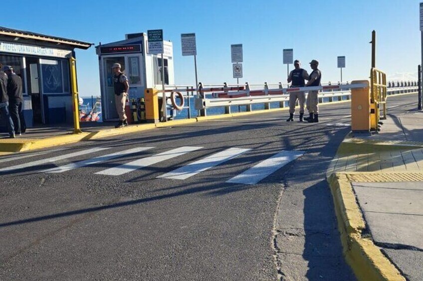 Foot of the Pier, here we are waiting for you to start the excursion