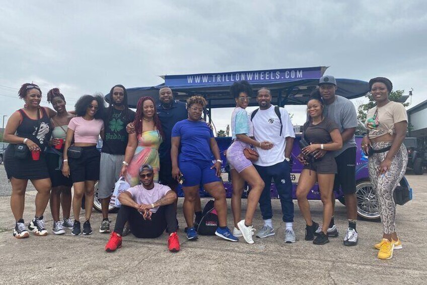 2 Hour Hip-Hop Party Bike Tour in Houston
