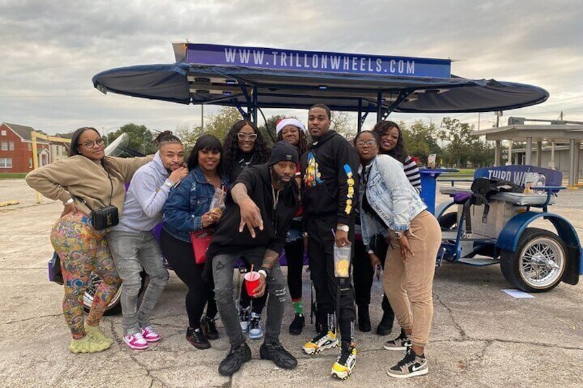 2 Hour Hip-Hop Party Bike Tour in Houston