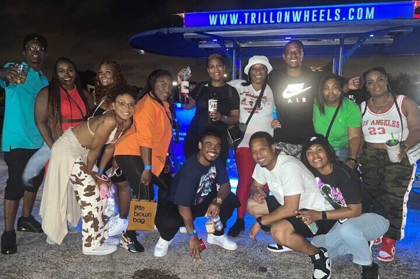 2 Hour Hip-Hop Party Bike Tour in Houston