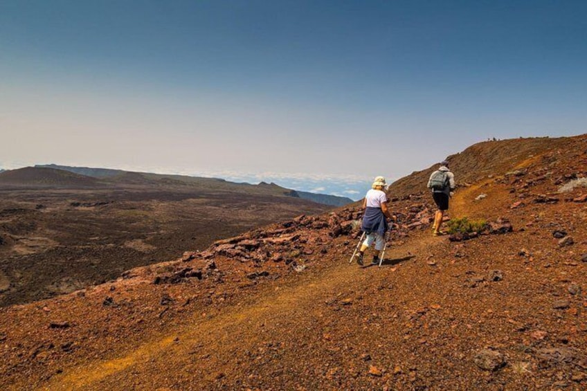 Hike: On the Piton de la Fournaise volcano