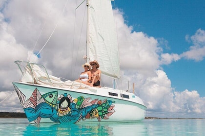 Private sailing tour of Bacalar Lagoon