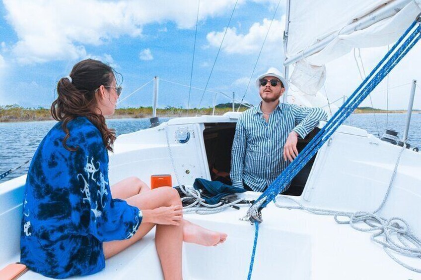 Private Sailboat Tour on the Bacalar Lagoon