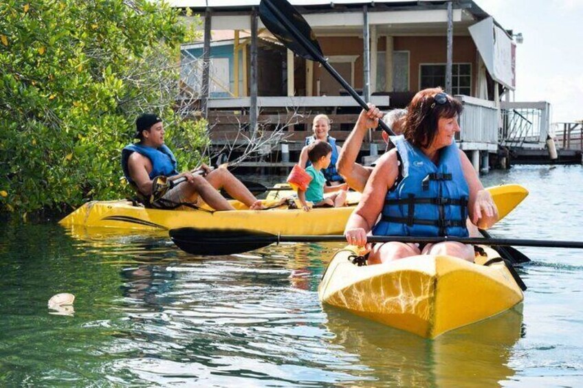 Family kayak Tour