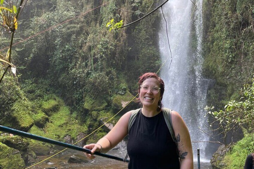 Hike to the highest waterfall in Colombia La Chorrera