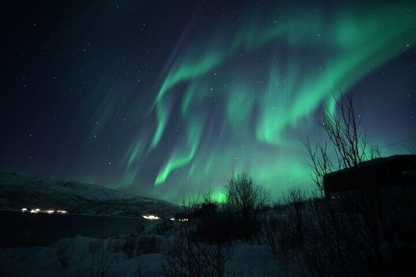 Northern Light Chase with Boat