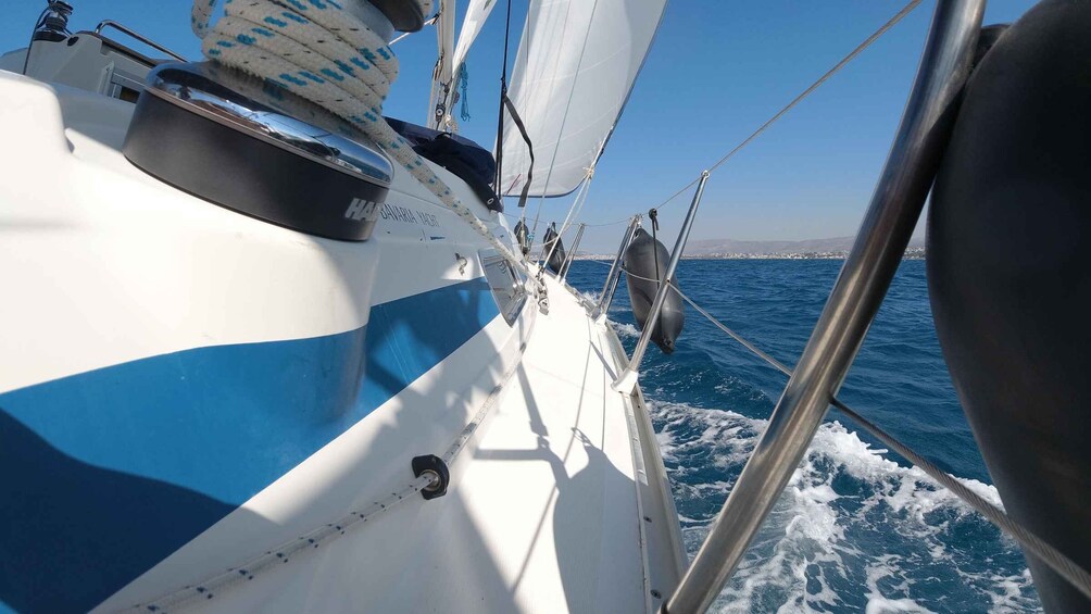 Picture 4 for Activity Chania: Private Sailing Cruise with Snorkel, Lunch & Drinks