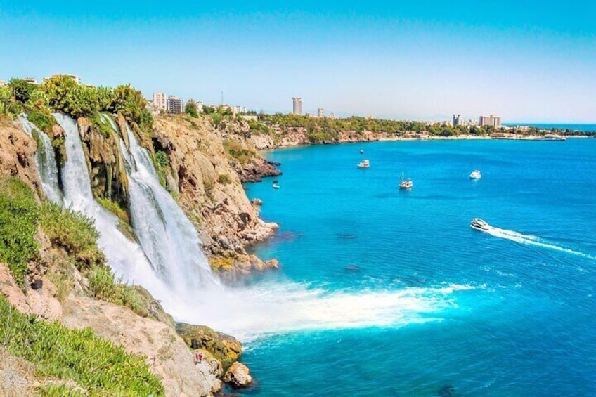 Full Day Antalya City Tours From Kemer With Duden Waterfall