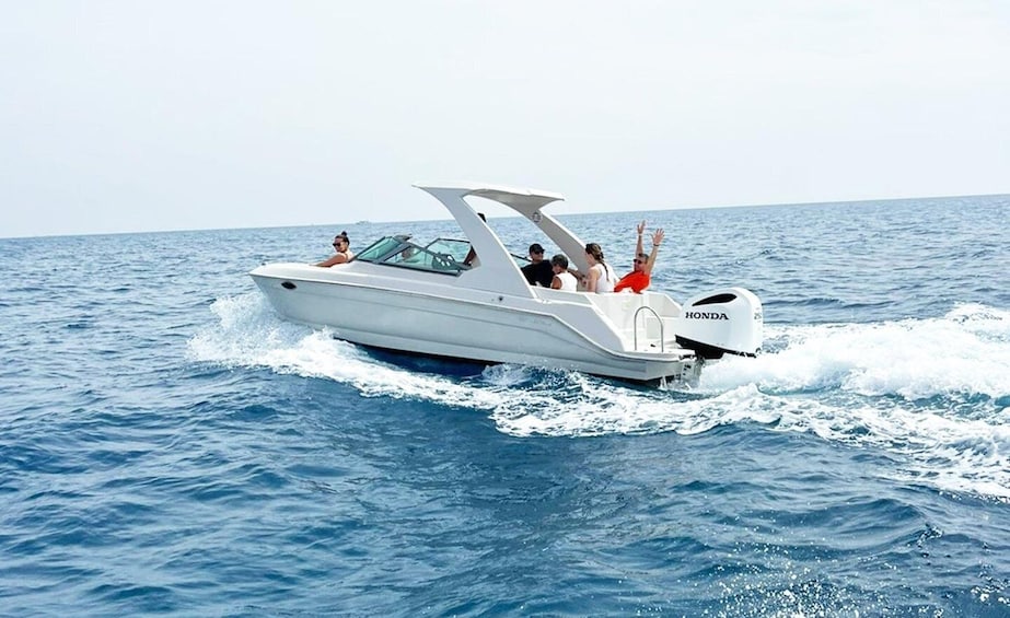 Picture 2 for Activity Hurghada: Private Sunset Boat Trip with Snorkel and Transfer