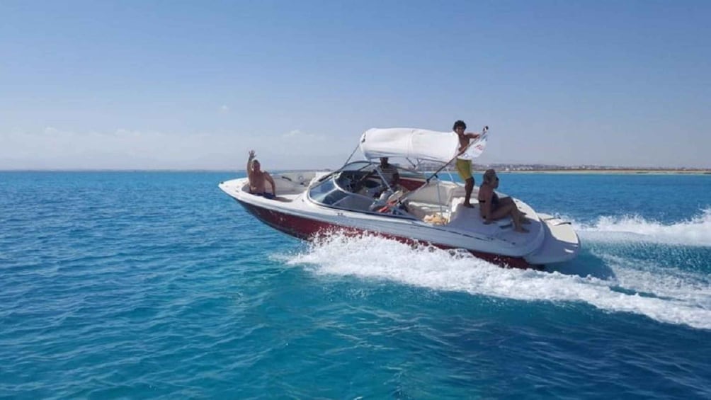 Picture 6 for Activity Hurghada: Private Sunset Boat Trip with Snorkel and Transfer