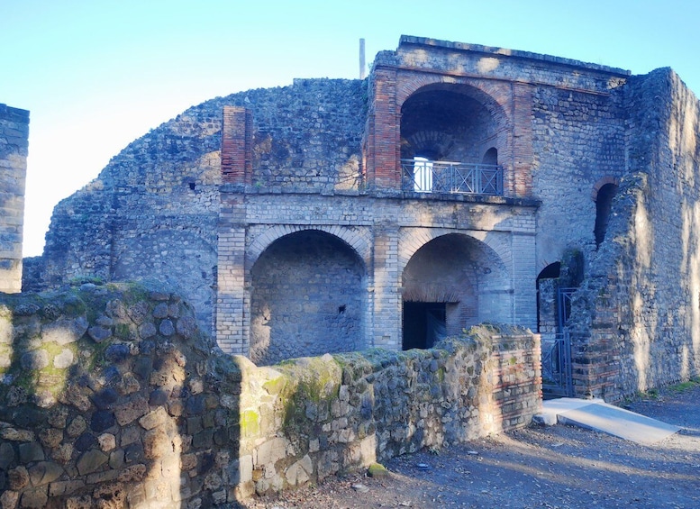 Picture 1 for Activity Pompeii: Ruins Tour and Mount Vesuvius Horseback Ride