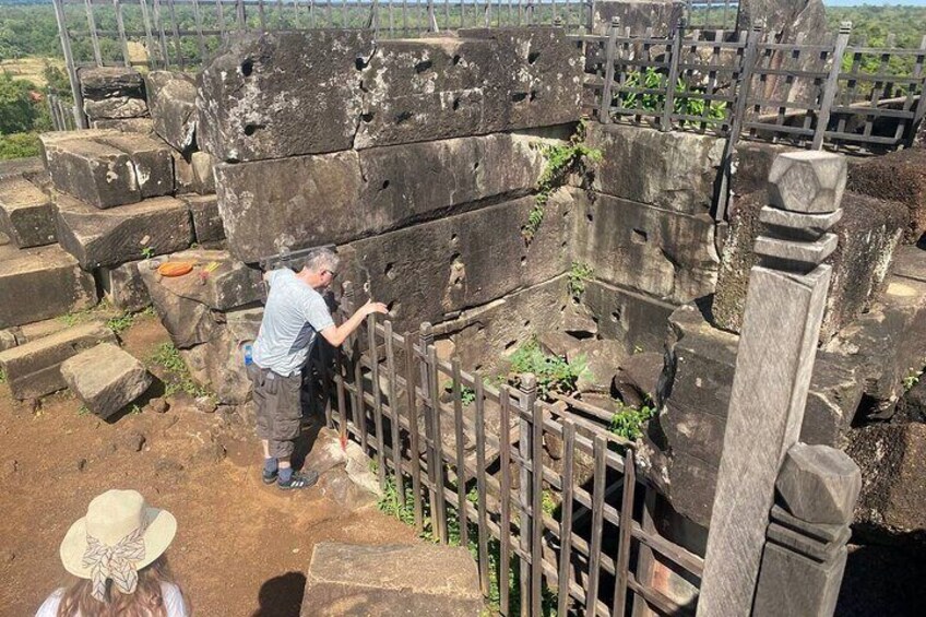 Standing on top of Koh Ker temple