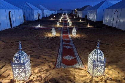 Marrakech désert tour to Merzouga 4 Days Luxury Desert Camp