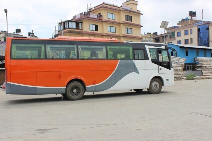 Pokhara to Kathmandu bus 