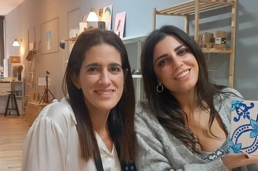 Tile Painting Workshop in Porto